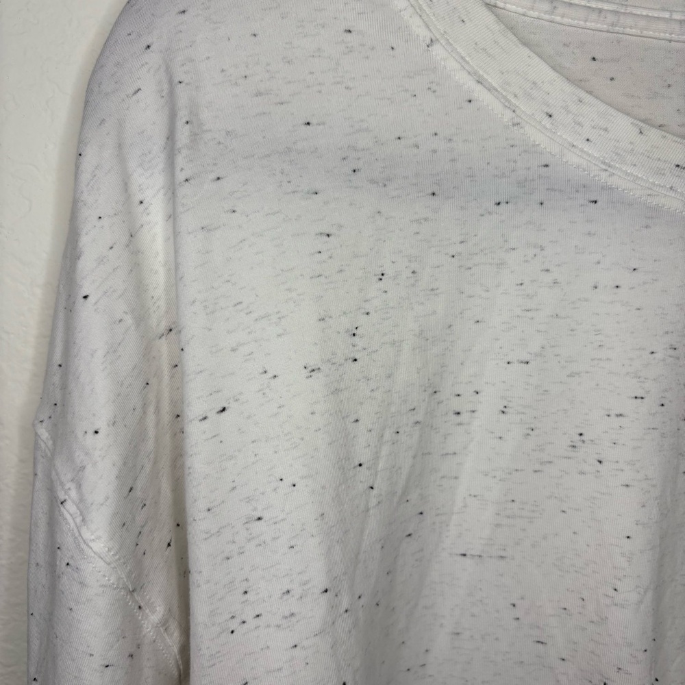 Lululemon LA Relaxed 3/4 Sleeve Crew Neck Top Size 10 - Picture 5 of 12